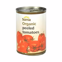 Suma - Tomatoes - Whole & Peeled Organic - 400g x 12