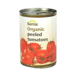 Suma - Tomatoes - Whole & Peeled Organic - 400g x 12