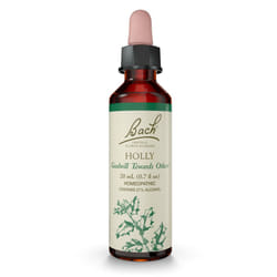 Bach Original Flower Remedies  Holly - Goodwill Towards Others - Natural Homeopathic Flower Essence for Emotional Balance - Vegan  Gluten Free  Sugar