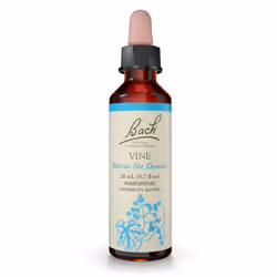 Bach Original Flower Remedies Vine - Motivate Not Dominate - Natural Homeopathic Flower Essence for Emotional Balance - Vega ...