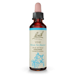 Bach Original Flower Remedies  Vine - Motivate Not Dominate - Natural Homeopathic Flower Essence for Emotional Balance - Vegan  Gluten Free  Sugar Fre