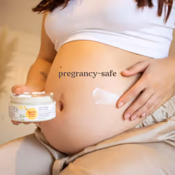 Stretch Mark Cream & Pregrancy Belly Butter, With Nourishing Shea Butter & Vitamin E, 185g