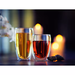 Bodum 4560-10 Pair of PAVINA Double Walled Thermo Glasses 0.45 L, 15 oz - Transparent