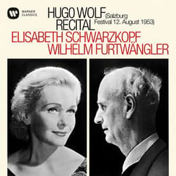 Warner Music Original Jackets - Hugo Wolf Salzburg Festival 1953 Recital, CD Classic
