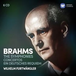 Warner Music Wilhelm Furtwängler - BRAHMS: The Symphonies, Concertos, Ein deutsches Requiem, 6CD CD Classic