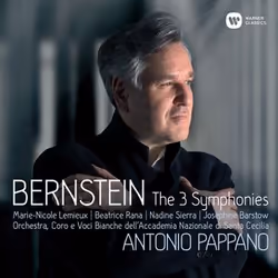 Warner Music Antonio Pappano - Bernstein: Complete Symphonies 1-3, 2CD, Classic, CD, Antonio Pappano, Physical media, Adult,  ...