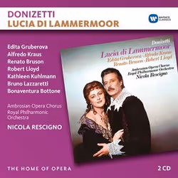 Warner Music The Home Of Opera - Lucia di Lammermoor, 2CD, Classic, CD, The Home Of Opera, Physical media, Adult, 2 discs