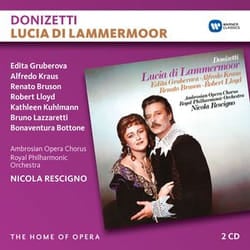Warner Music The Home Of Opera - Lucia di Lammermoor, 2CD CD Classic