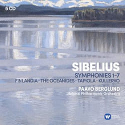 Warner Music Paavo Berglund - Sibelius: The Symphonies, Kullervo, Finlandia, Tapiola, Oceanides, 5CD CD Classic