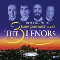 Warner Music Three Tenors - The 3 Tenors in Concert 1994, 2LP Vinyl Classic