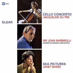 Warner Music Jacqueline Du Pré - Elgar: Cello Concerto, Sea Pictures, LP, Classic, Vinyl, Jacqueline Du Pré, Physical media,  ...