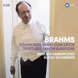 Warner Music Nikolaus Harnoncourt - Brahms: Symphonies, Overtures, Haydn Variations, Piano Concertos, 5CD, Classic, CD, Nikol ...