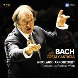 Warner Music Nikolaus Harnoncourt - Bach: Great Cantatas, 7CD CD Classic