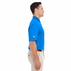 adidas Golf Men's Climalite Basic Short-Sleeve Polo Shirt  Shock Blue/