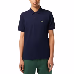 Lacoste L1212 Mens Polo T Shirts Classic GolfÂ Tee - Navy, S