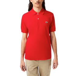 Lacoste L1212 Mens Polo T Shirts Classic GolfÂ Tee - Red, XS