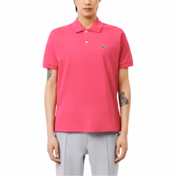 Lacoste L1212 Mens Polo T Shirts Classic GolfÂ Tee - Rose, M