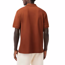 Lacoste L1212 Mens Polo T Shirts Classic GolfÂ Tee - Maroon, S