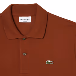 Lacoste L1212 Mens Polo T Shirts Classic GolfÂ Tee - Maroon, S