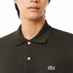 Lacoste L1212 Mens Polo T Shirts Classic GolfÂ Tee - Khaki, S