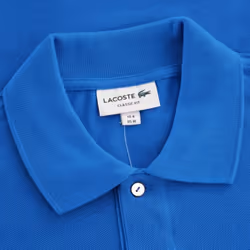 Lacoste L1212 Mens Polo T Shirts Classic GolfÂ Tee - Hydro Blue, S
