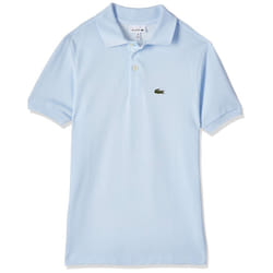 Lacoste boys Lacoste Short Sleeve Classic Pique Polo Shirt  Rill Light Blue  2T US