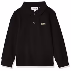 Lacoste boys Lacoste Boy Long Sleeve Classic Solid Pique Polo Shirt  B