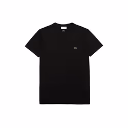 Lacoste TH6709 Mens T Shirts - Black, L