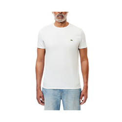 Lacoste TH6709 Mens T Shirts - White, S