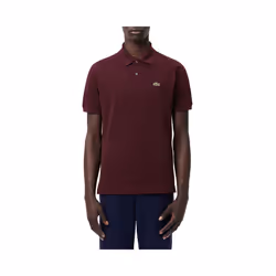 Lacoste L1212 Mens Polo Shirts Golf SportsÂ Tee - Burgundy, XS