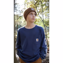 Carhartt Kids' Acrylic Watch Hat  Marshmallow (Toddler)  One Size