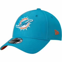 New Era Youth NFL The League 9Forty Adjustable Hat Cap One Size Fits All - Miami Dolphins Aqua