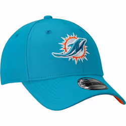 New Era Youth NFL The League 9Forty Adjustable Hat Cap One Size Fits All - Miami Dolphins Aqua