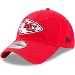 New Era NFL Core Classic 9TWENTY Adjustable Hat Cap One Size Fits All Kansas City Chiefs Red  One Size