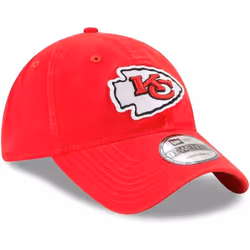 New Era NFL Core Classic 9TWENTY Adjustable Hat Cap One Size Fits All Kansas City Chiefs Red  One Size