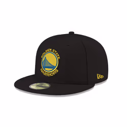 NBA Golden State Warriors Men's Official 59FIFTY Fitted Cap  7.5  Black