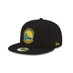 NBA Golden State Warriors Men's Official 59FIFTY Fitted Cap  7.5  Black