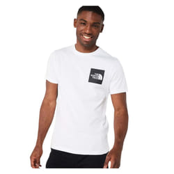 The North Face Men's Crew Neck Fine T-Shirt - White, Small