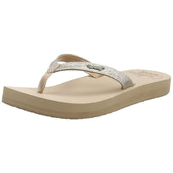 REEF Womens Sandals Star Cushion | Fashion Flip Flops for Women  Almon