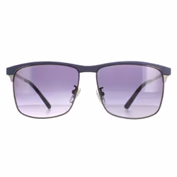 Police Sunglasses SPL570N Crossover 2 0568 Matte Blue Gunmetal Blue Gradient
