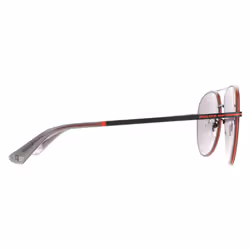 Police Sunglasses SPL777C Chief 1 8U6X Matte Black Smoke Mirror Silver