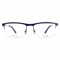 Police Glasses Frames Crossover 3 VPL564L 0568 Purple Men
