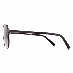 Police Sunglasses SPLA24 Lewis 03 0568 Shiny Gunmetal Smoke Gradient