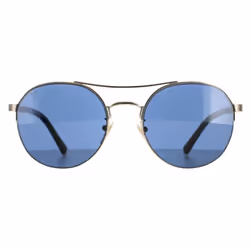 Police Sunglasses SPLA24 Lewis 03 0594 Shiny Light Gold Blue