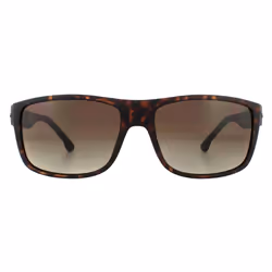 Police Sunglasses SPLB39 Tailwind 4 0738 Matte Dark Havana Smoke Brown Gradient