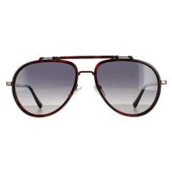 Chopard Sunglasses SCHF24 777P Brown Honey Havana  Smoke Gradient Polarised