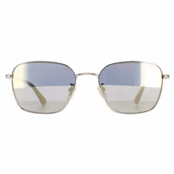 Police Sunglasses SPLE03 Roadie 1 8FEX Shiny Camel Brown Smoke Silver Mirror