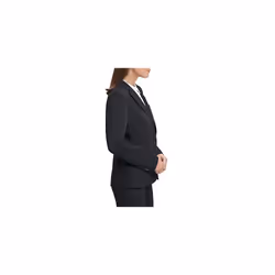Tommy Hilfiger Women's Work One Button Blazer Jackets  Black