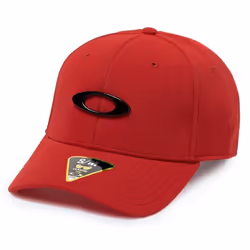 Oakley mens Tincan Cap Hat Red/Black Small-Medium US