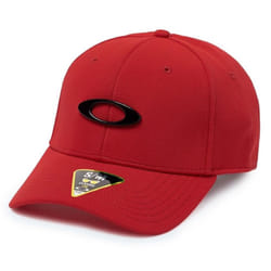 Oakley mens Tincan Cap Hat  Red/Black  Small-Medium US